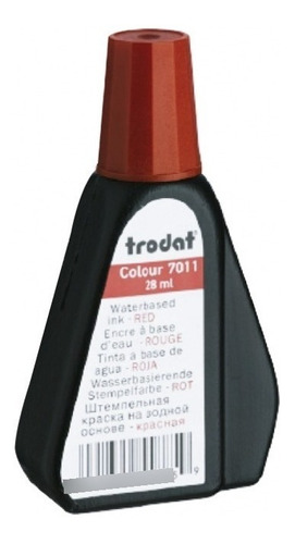 Tinta Tampón  Trodat  7011  28 Ml   Roja