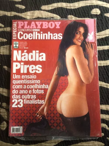 Revista Playboy Especial Coelhinhas Nadia Pires Nova Lacrada | MercadoLivre