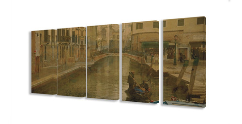 The Stupell Home Decor Collection River In Venecia - Juego D