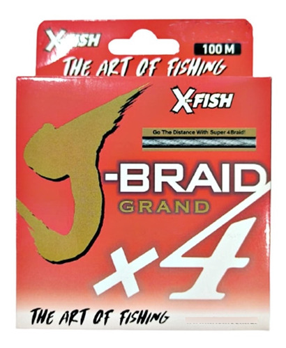 Multifilamento X-fish J-braid X4  100 Mts Todas Las Medidas!