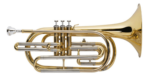 Trombonito Trombone De Marcha Sib (bb) Laqueado Michael Wtmm