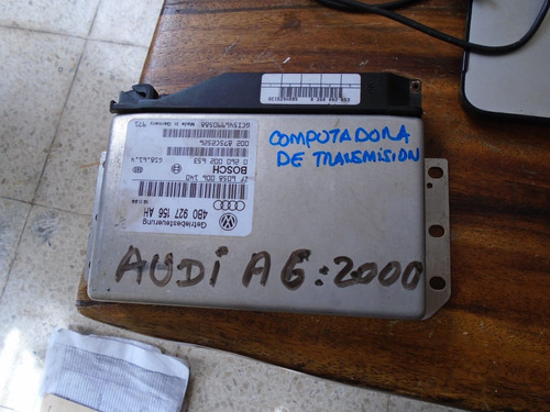 Vendo Computadora Transmisión De Audi A6, # 4b0  927 156 Ah