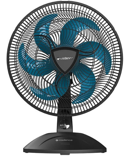 Ventilador Cadence Eros Supreme 40cm 6 Pás Cor da estrutura Preto Cor das pás Azul 220V