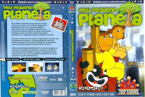 Dvd Lacrado Meu Pequeno Planeta Volume 3 Spot Films