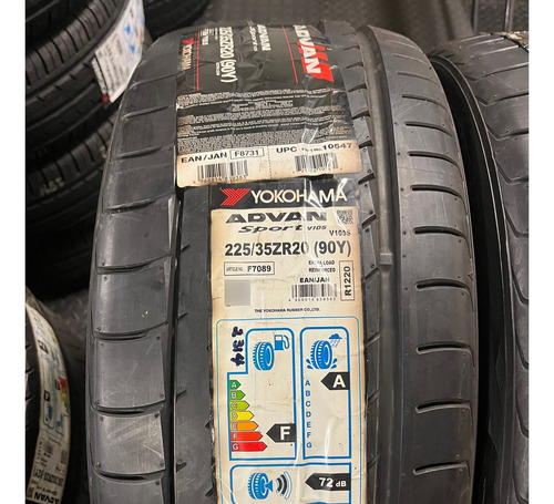 Pneu 225/35r20 Yokohama Advan Sport V105s 90y (Usado)
