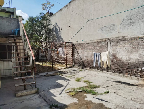 Terreno Con Construcción En Venta En Col. Tepalcates, Iztapalapa