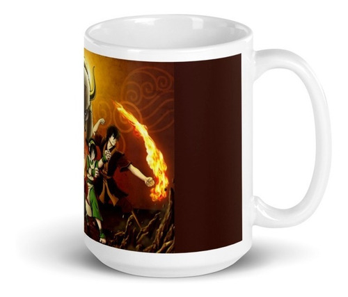 Avatar Taza Grande 15 Oz Aang, Sokka, Zuko, Katara, Toph