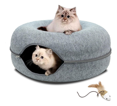 Peekaboo - Cama Tipo Tunel Para Gatos, Universal Para Todas