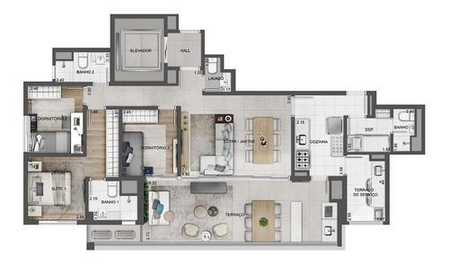 Imagem 20 de 20 de Apartamento - A124skypar - 69290706