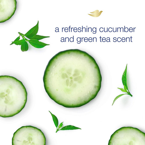 Desodorante Dove 0% Alumínio Cucumber 74g - Importado Eua
