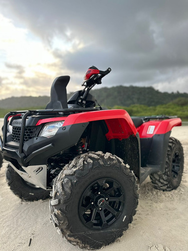 Roda Black Aro 12 Pneu Atlas 25x8-12 25x10-12 Honda Fourtrax