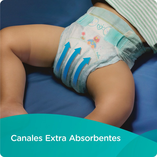 Pañales Pampers Baby Dry, Talla 1, 174 Piezas