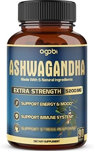 Ashwagandha 2100mg / Capsulas  Fatiga Stress  Stock