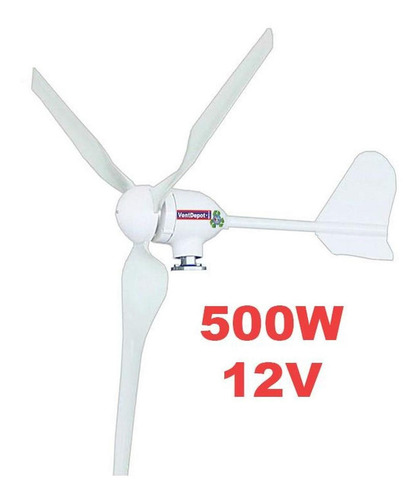 Generador Eolico Barcos, Mxbgy-003, 500w, 12v, Vientos De 2
