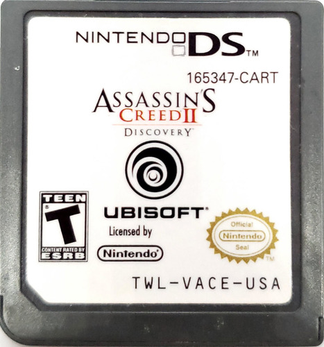 Assassins Creed 2 Ii Discovery Nintendo Ds Original Fisica (Usado)