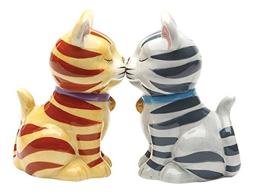 Gatitos Besos De Rayas Magnetizado Tabby Cats Conjunto De Sa