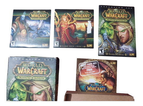 Juego De Colección Warcraft Burning Crusade Dvd (Usado)
