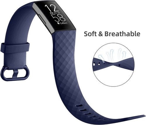 Imagen 2 de 6 de 3 Mallas Para Reloj Fitbit Charge 3 / Charge 4 / Talle Small