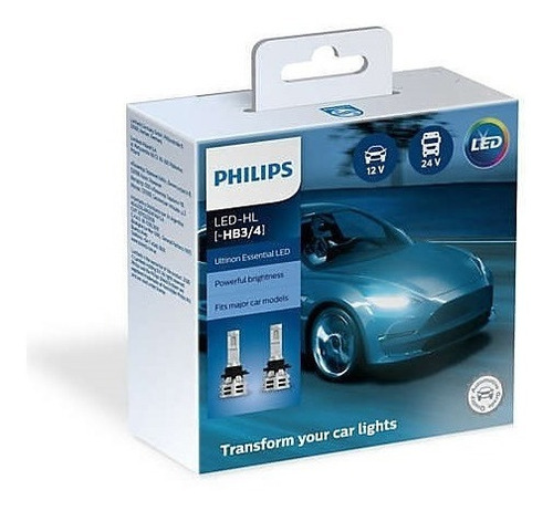 Lampara Hb3 Hb4 9005 9006 Led Philips Ultinon 6500k Cree 