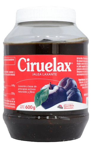 Ciruelax Regularidad Jalea Origen Natural Ciruela Fibra 600g