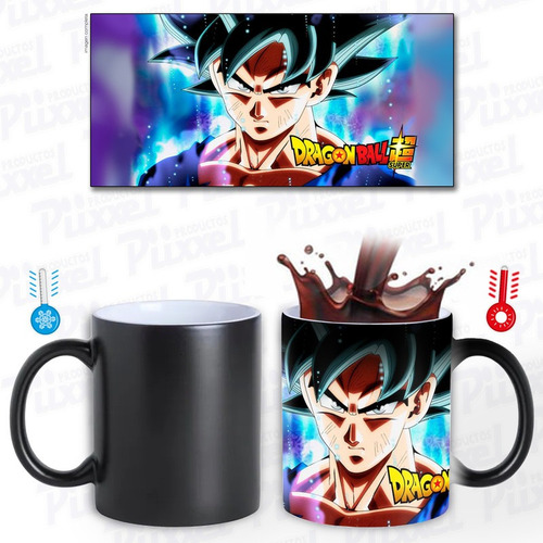 Taza Magica Goku Dragon Ball Super Regalo Modelo 30