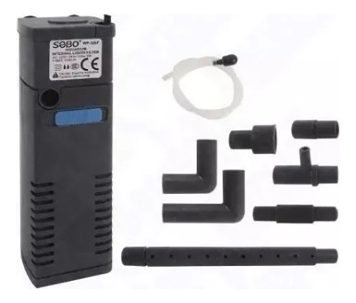 Filtro Interno Sobo Wp-320f 5w 500l/h Para Pecera Y Acuario