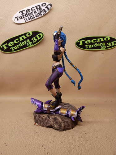 Jinx Arcane / League Of Legends - Figura De Impresion 3d