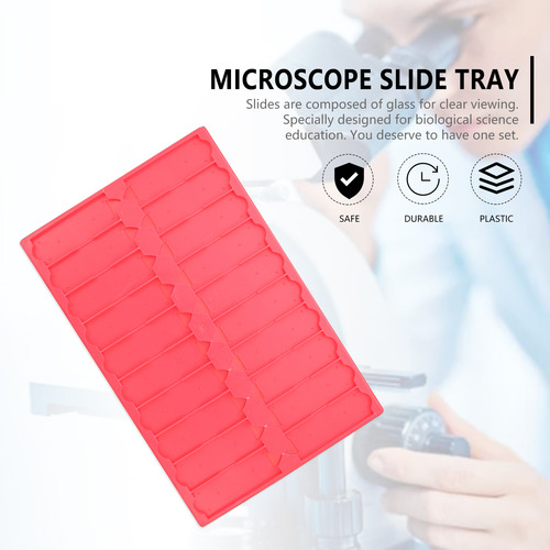 Soporte Portaobjetos Para Microscopio, Tabla De Almacenamien