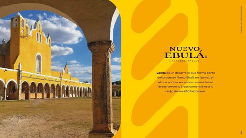 Imagen 3 de 8 de Terreno En Venta En Yucatan Izamal Residencial Nueva Ebula L