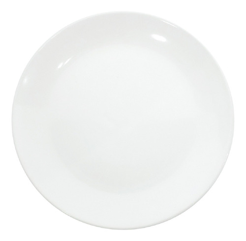 Plato Llano 26.4 Cm Porcelana Blanca Gardenia