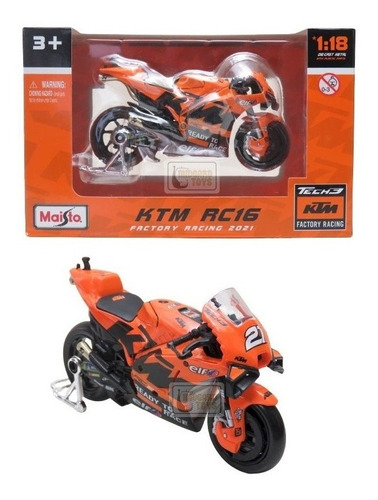 Ktm Rc16 2021 Iker Lecuona #27 Tech3 - Moto Gp 1/18 - Maisto