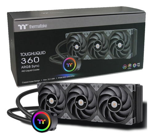 Thermaltake Toughliquid Water Cooling 360 Cl-w321-pl12bl-a
