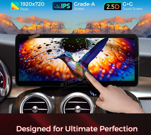 Mercedes Benz Pantalla 12.3 Clase C Glc 2015-2019 Android Hd
