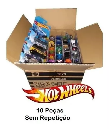 Carrinhos Hot Wheels - Sortidos - Originais 15 Unidades