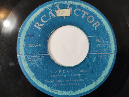 Vinilo Single De Carlos Arci --cardos ( C64 (Usado)