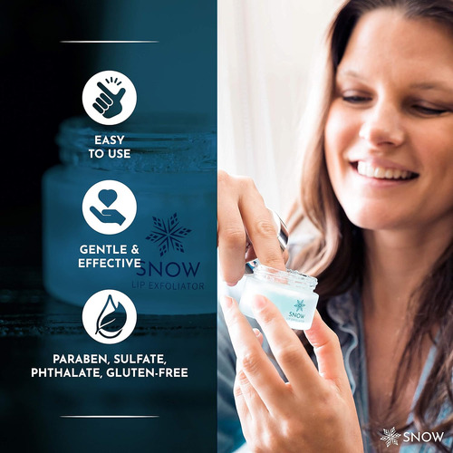 Snow Exfoliante De AzĂșcar Para Labios Exfoliante Labial Par