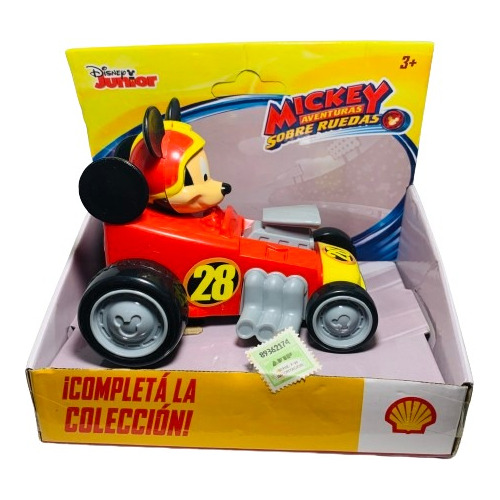 Auto Mickey Mouse Aventura Sobre Ruedas - Disney Shell