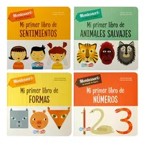 Comprar Set De 4 Libros Montessori A Color: Mis Primeros Libros