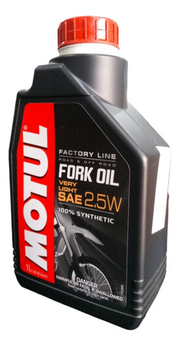 Aceite Hidraulico Para Bastones De Moto Motul 2.5w