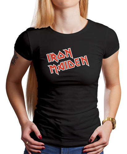 Polo Dama Iron Maiden (d0104 Boleto.store)