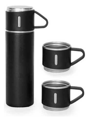 Set Termos Para Caliente Frio Termo Café Te + 3 Tazas 500 Ml