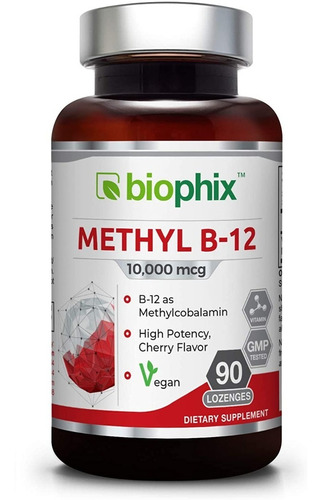 Vitamina B12 10000mg Metilo 90ser - Unidad a $3075