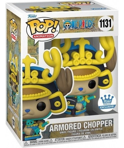 Figura De Accion Armored Chopper 1131 One Piece Funko Shop Exclusivo Funko Pop