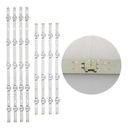 Imagen 3 de 4 de Kit Leds LG 47lb5800 47lb5830 47lb6100 47lb6500