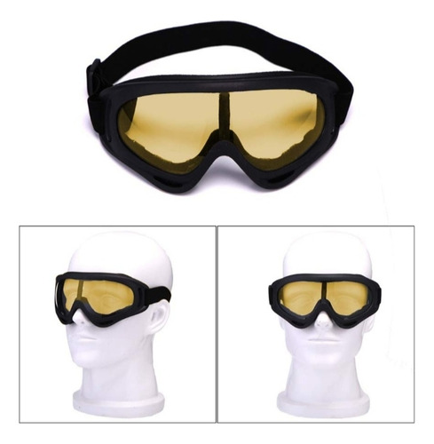 Lentes Nocturnos Anti Encandilamiento Moto Bici Cross Tacti