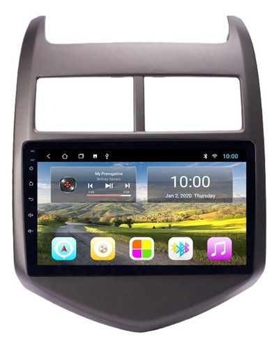 Autoestéreo 2+32g Carplay Cámara Para Chevrolet Aveo 2011-13