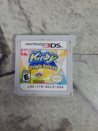 Juego Kirby Triple Deluxe Nintendo 3ds Solo Cartucho 