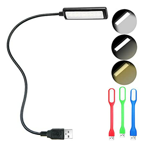 Luz De Lectura Usb, Luz De Computadora Portátil, Luz De Tecl