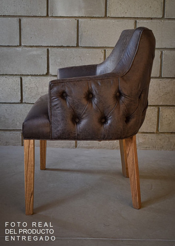 Imagen 4 de 10 de Silla Sillon Cabecero Apoyabrazos Madera Paraiso Monaco