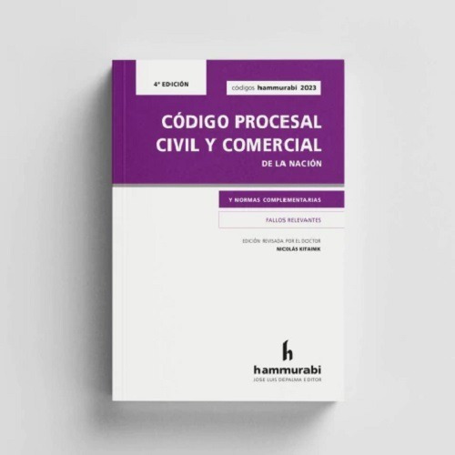 Código Procesal Civil Y Com. De La Nación 2023 Hammurabi 